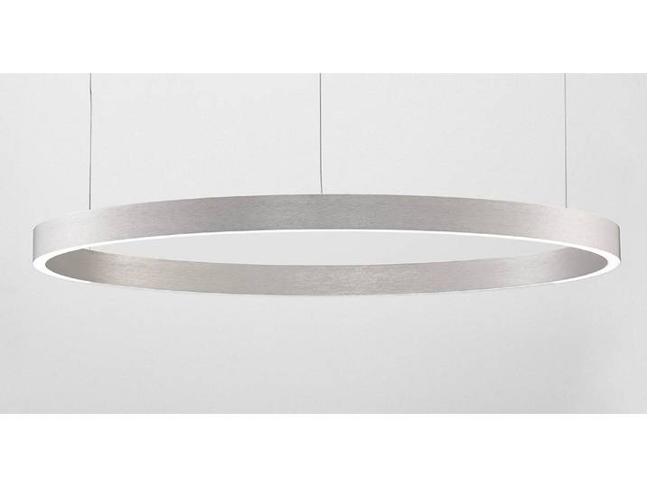 Suspension Elowen Ø 80cm Argenté/Argenté Câble ABS, douille ABS, baldaquin aluminium, boîtier luminaire aluminium LED non-remplaçables Module
