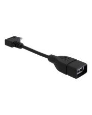 Delock USB-Kabel USB Typ A 4-polig W 5-polig Micro-USB B M 11 cm Hi-Speed OTG (83104)