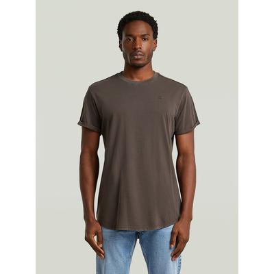 T-Shirt G-STAR "Lash T-Shirt", Herren, Gr. XXS, java gd, Obermaterial: 100% Baumwolle, Shirts T-Shirt