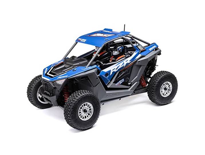 LOSI 1/10 RZR Rey Polaris 3S 4X4 RTR Brushless Side by Side, Blue