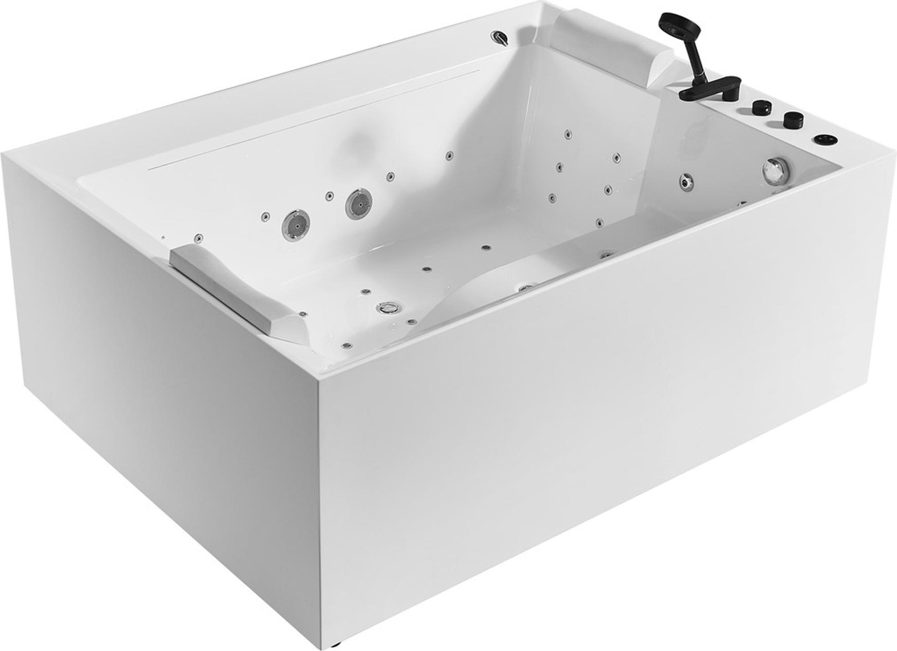 Whirlpool Badewanne Zimmer Wanne Wasserstrahlen Massagedüsen