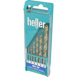 Heller 29351 8 Metall-Spiralbohrer-Set 13teilig titanbeschichtet DIN 338 13 St.