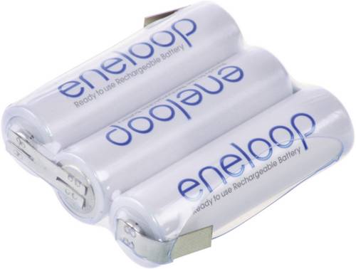 Panasonic eneloop Reihe F1x3 Akkupack 3x Mignon (AA) Z-Lötfahne NiMH 3.6V 1900 mAh