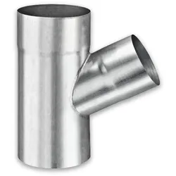 Fallrohrabzweig 72° Grömo, Zink, verschiedene Größen (Ausführung: Ø 100/87mm)