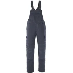 MASCOT Richmond Latzhose mit Knietaschen INDUSTRY Schwarzblau 42 - 10169-154-010-82C42 - Schwarzblau