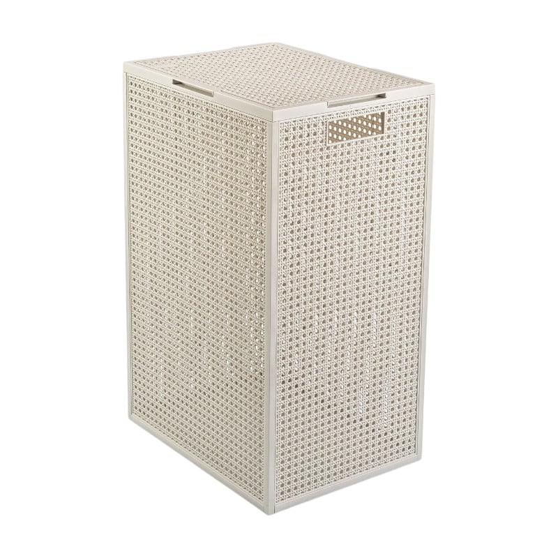 Curver Kaya Wasmand met deksel - 60 liter - Wit - B/D/H: 38 x 29 x 58,5 cm