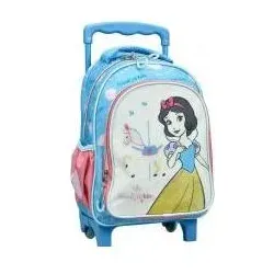 Disney, Kindergartentasche, Prinzessin Snow White rollender Kindergartenrucksack, Tasche 30 cm
