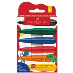 Faber-Castell (Schule) Wachsmalkreide »Finger« 6 Stück
