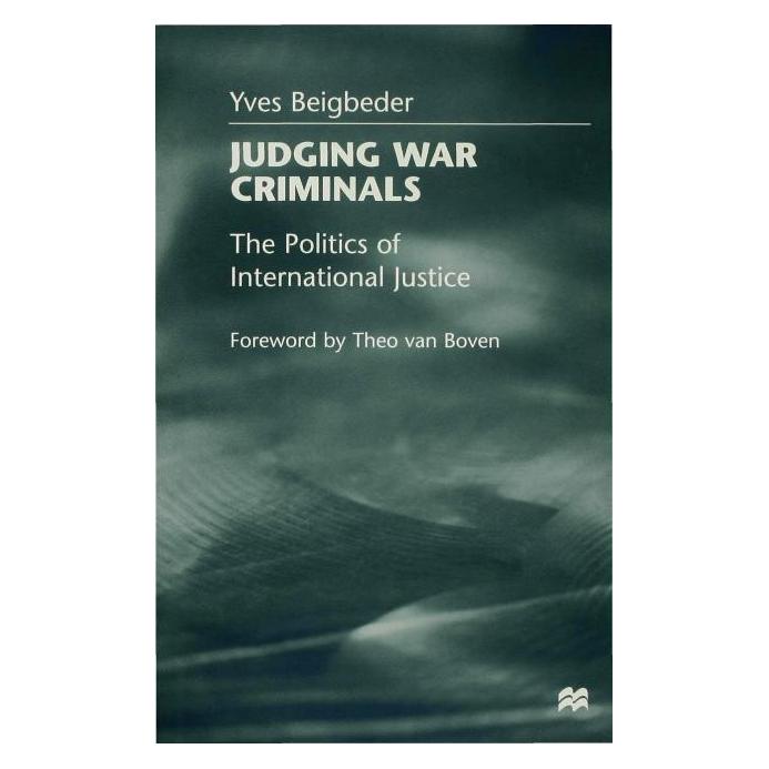Palgrave Macmillan Uk Beigbeder:Judging War Criminals (Englisch, Hardcover, Y. Beigbeder) (63028015)