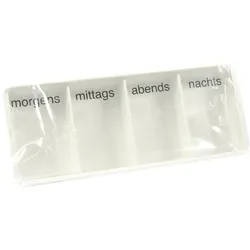 Tablettendose Morgens/mittags/abends/nac 1 St