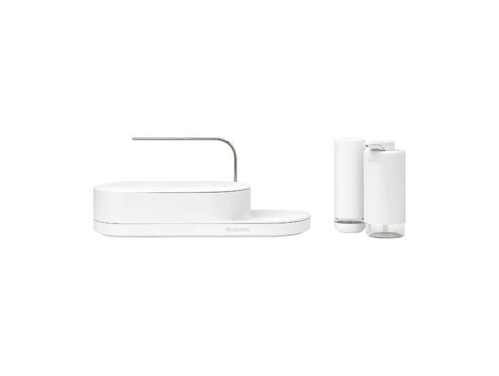 Brabantia Égouttoir-organisateur d évier SinkStyle, ensemble 3 pièces Mineral Fresh White'