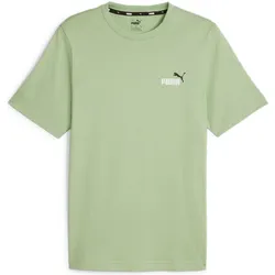 Puma, Herren, Sportshirt, ESS+ 2 Col Small Logo Tee (M), Grün