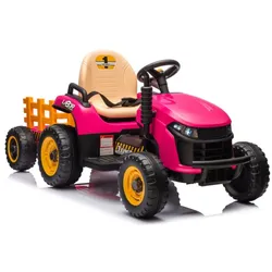 Batteriebetriebener Traktor BBH-030 Pink