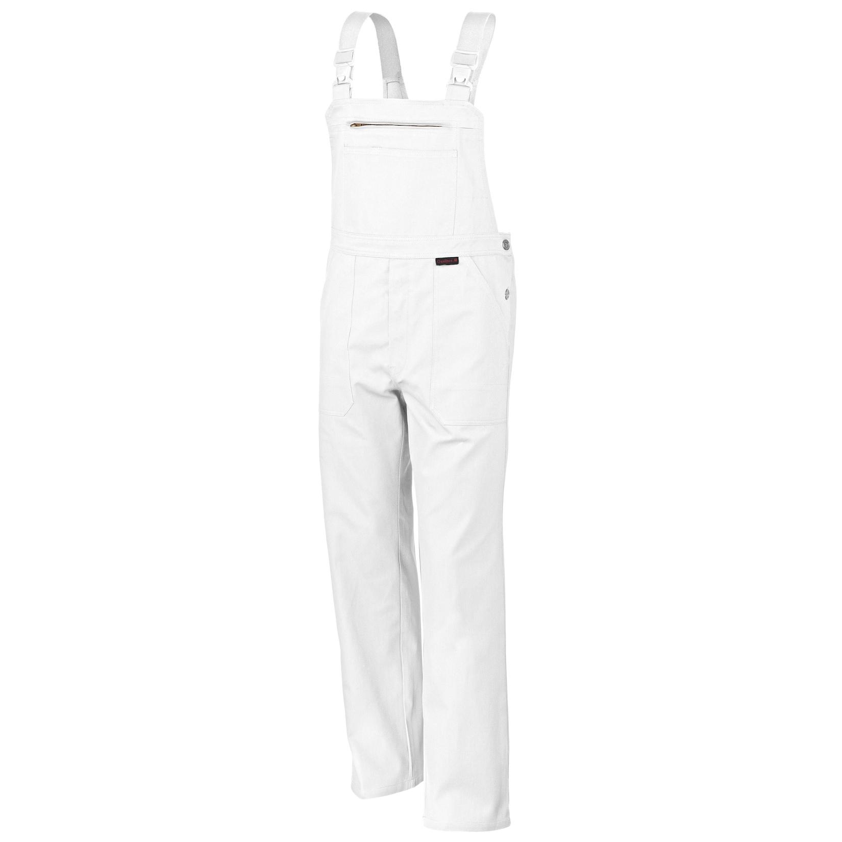 QUALITEX HIGH QUALITY WORKWEAR Latzhose classic weiß Herren: 94