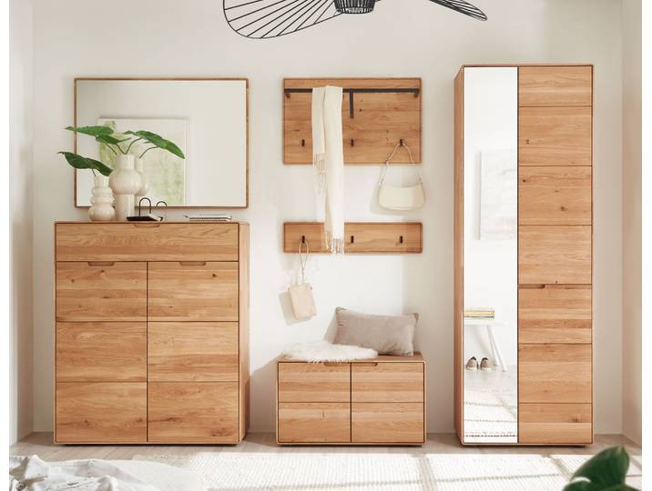 6-teilige Komplettgarderobe Donna aus Wildeiche – 3%-Vorkasse-Rabatt
