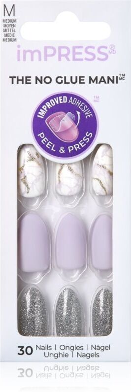 Kiss imPRESS The No Glue Mani Medium False Nails self-adhesive Climb Up 30 pc