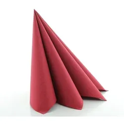 Sovie HORECA Serviette Bordeaux aus Linclass® Airlaid 40 x 40 cm, 50 Stück