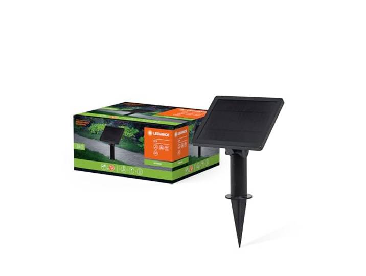 LEDVANCE Endura Hybrid Zonnepaneel, hybride lampcomponenten, zwart, kunststof, IP67 beschermingsklasse, werkt op zonne-energie en elektriciteit, veelzijdige toepassingsgebieden, eenvoudige installatie