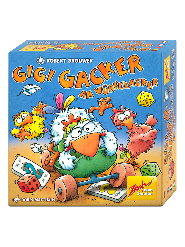 Zoch Würfelspiel "Gigi Gacker am Würfelacker" - ab 8 Jahren - onesize