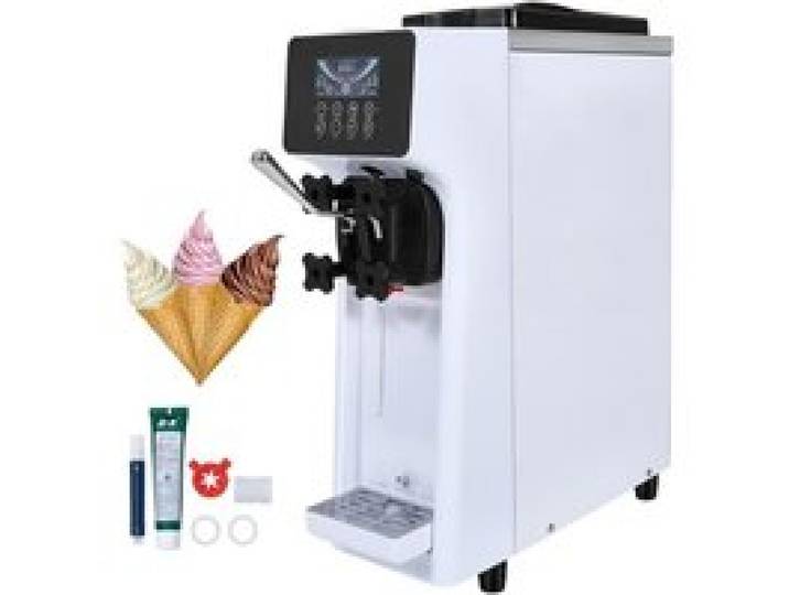 Machine à crème glacée - VEVOR - Machine à Crème Glacée Appareil à Glace Italienne 10 L/h 900 W 1 Saveur Type Comptoir