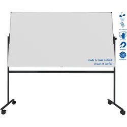 Legamaster, Präsentationstafel, UNITE PLUS Stativ-Drehtafel 120x220cm (120 x 220 cm)