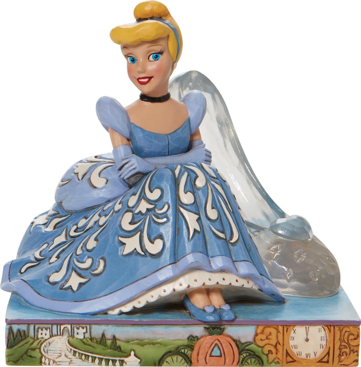Disney Traditions Cinderella Glazen Schoen door Jim Shore