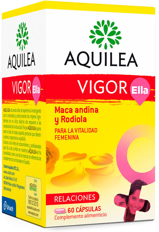 Aquilea Vigor Ella cápsulas 60 u