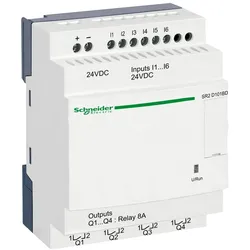 Schneider Electric SR2D101BD SPS-Steuerrelais, Zelio Logic, kompakte Ausführung, 10 E/A, 24 VDC