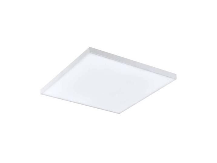 EGLO LED Plafonnier Turcona\, plafonnier\, lampe de salon\, lampe de cuisine en acier et plastique\, lampe de couloir plafond en blanc\, satiné\, 30 cm