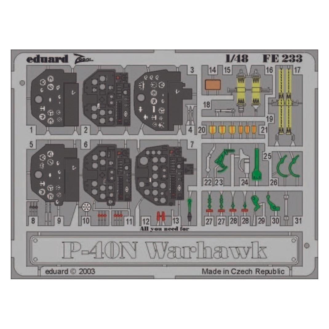 Eduard P-40N Warhawk (FE233)