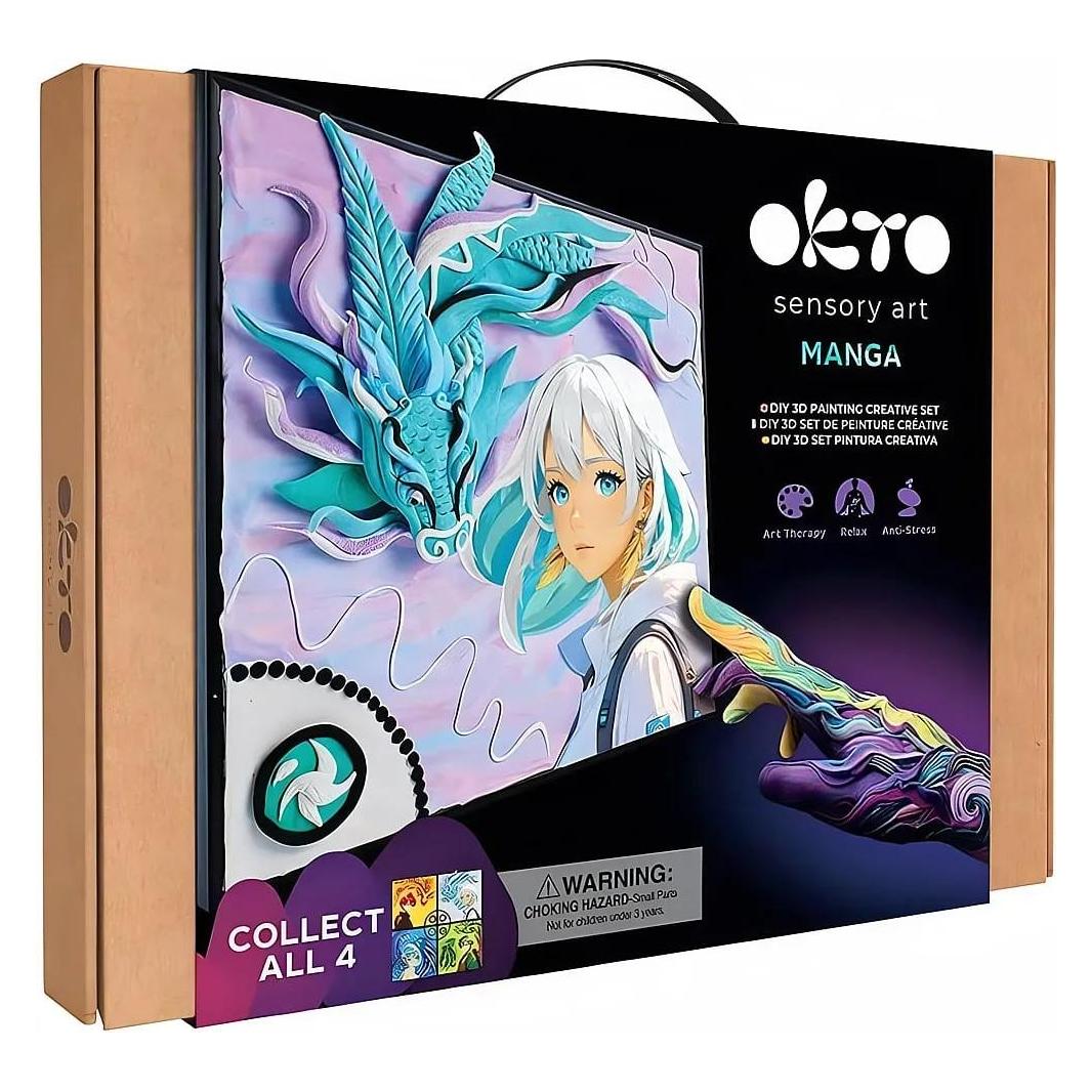 Okto 3D Gemälde MANGA 'Luft' (20040)