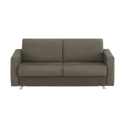 Schlafsofa aus Mikrofaser München , braun