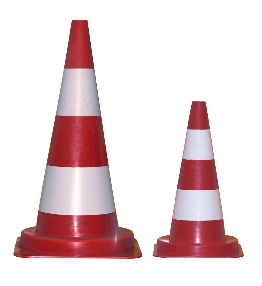 neutral Pylon 50 cm rot, weiß 90.9800