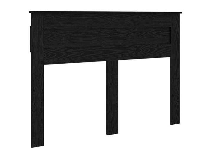 KTHLBRH Kopfteil aus schwarzer Eiche, aus Holz, für Bett Minimalistisches Design, Rückseite fertig, einfache Reinigung, Innenbereich, zeitgenössischer Stil
