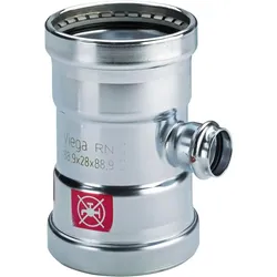Viega, Rohrverbindungstechnik, GmbH & Co.KG T-Stück Prestabo XL Stahl verzinkt mit SC-Contur 64,0mm (T-Verbindung)