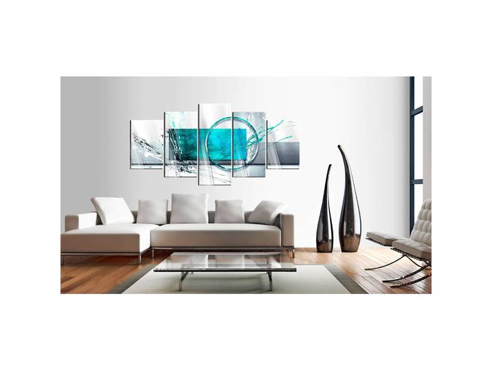 Tableau déco plexiglas Turquoise Tableau déco plexiglas Bleu 100 x 50cm