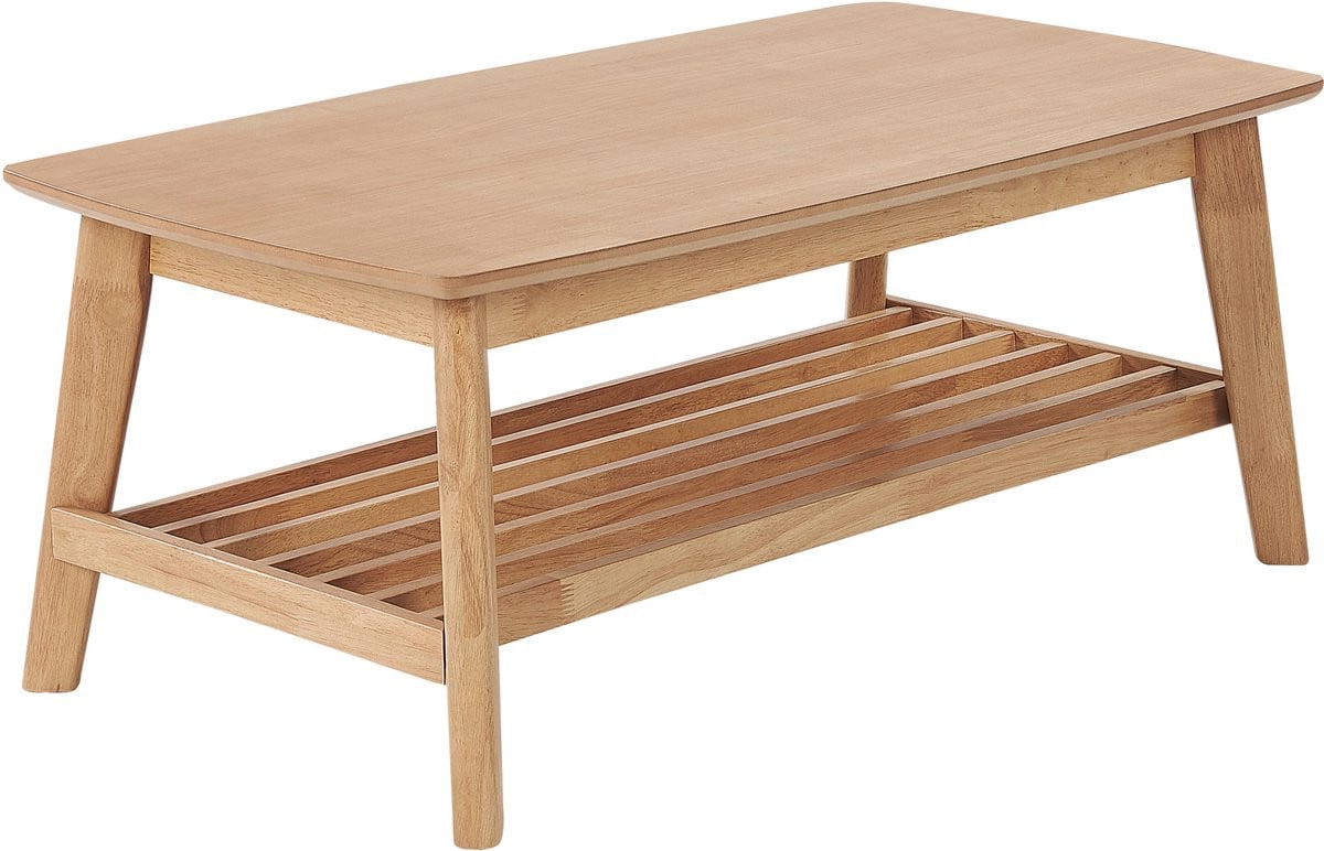Beliani Salontafel Lichtbruin