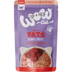 WOW Cat 125g Adult Rind&Pute