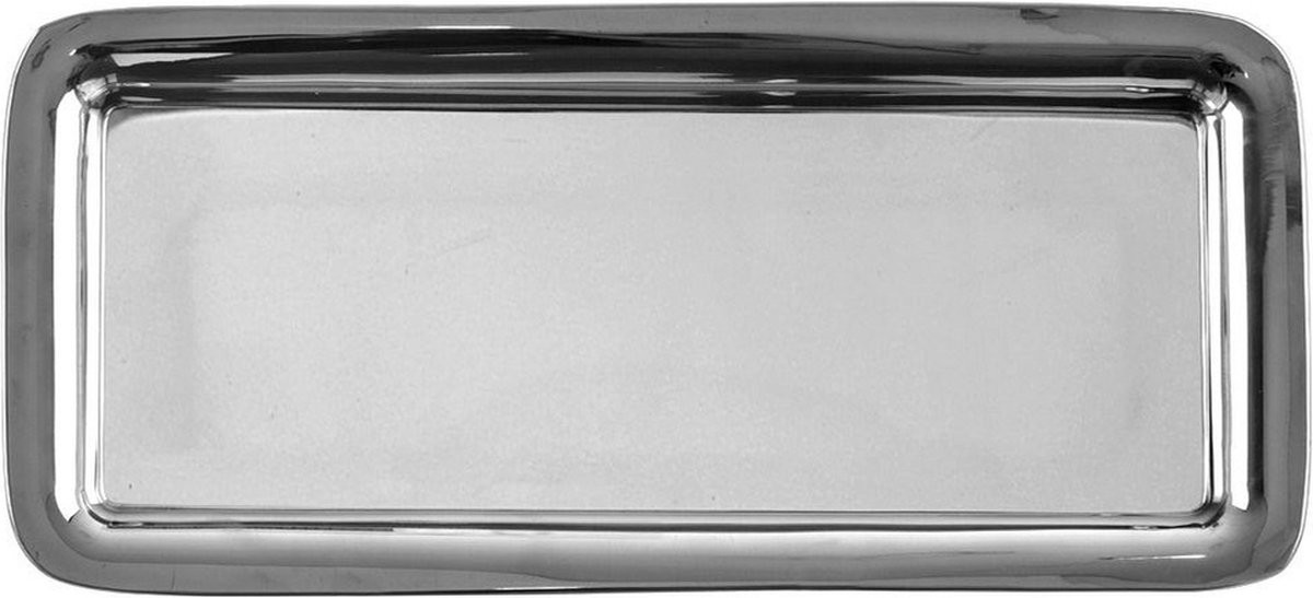 Orion Group Dienblad Edelstaal Rechthoekig B/D: 39 x 17 cm