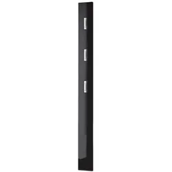 Germania-Werke Garderobenpaneel »Colorado« (schmal - hoch) schwarz, 15x170x4 cm