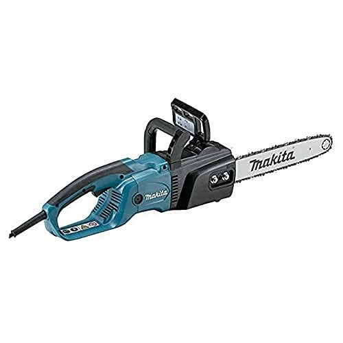 Makita UC3550A elektrische kettingzaag, 35 cm, 2000 W, blauw/zwart