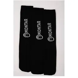 Montar, Unisex, Sportsocken, Paar Reitsocken aus Nylon (40 - 44), Schwarz