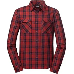 SCHÖFFEL Herren Hemd Shirt Roslyn M, Größe 56 in Rot Rot