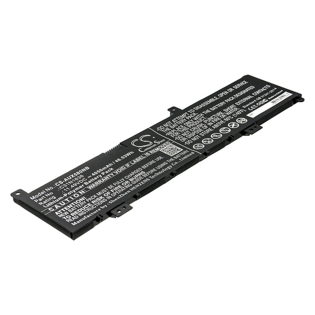 CS Cameron Sino Battery for Zand Parts Battery for Asus (11.49V Li-Polymer 4050mAh/46.53Wh) (4050 mAh) (AUX580NB)