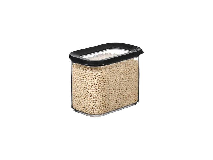 Vorratsdose MEPAL Vorratsdose Modula 1000 ml , schwarz, Kunststoff, Lebensmittelaufbewahrungsbehälter, Vorratsdose