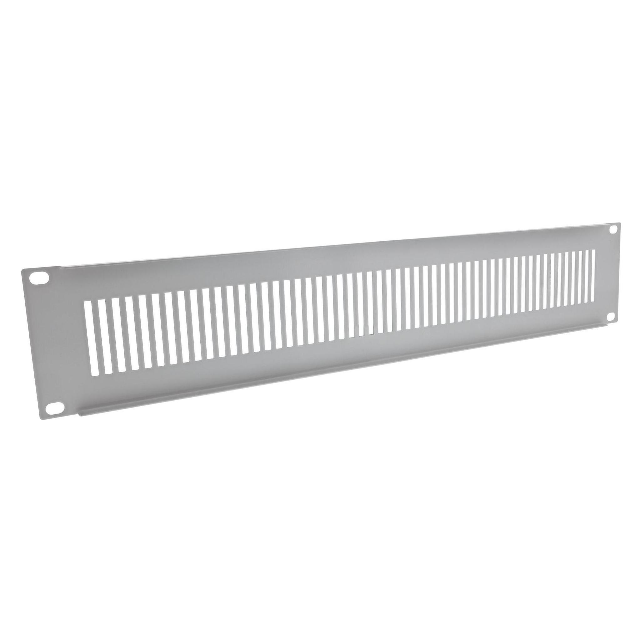 InLine 48,30cm (19") Blindplatte perforiert, 2HE, RAL 7035 grau (19111I)