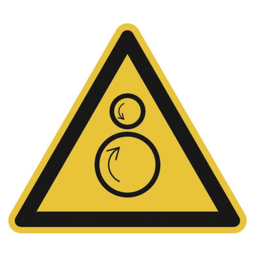 Magni Betriebsausstattung24 Format 4044589006868 - Warnschild ALU gepr Einzugsgefahr SL100- mm (4044589006868)