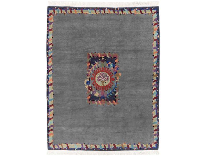 Nepal Teppich 194x257 Handgeknüpft Modern Orientteppich Wolle