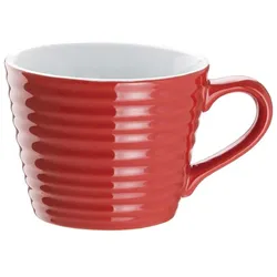 Gastronoble Olympia Cafe Aroma Tassen | 23cl | Spülmaschinen geeignet | rot | 12 Tassen