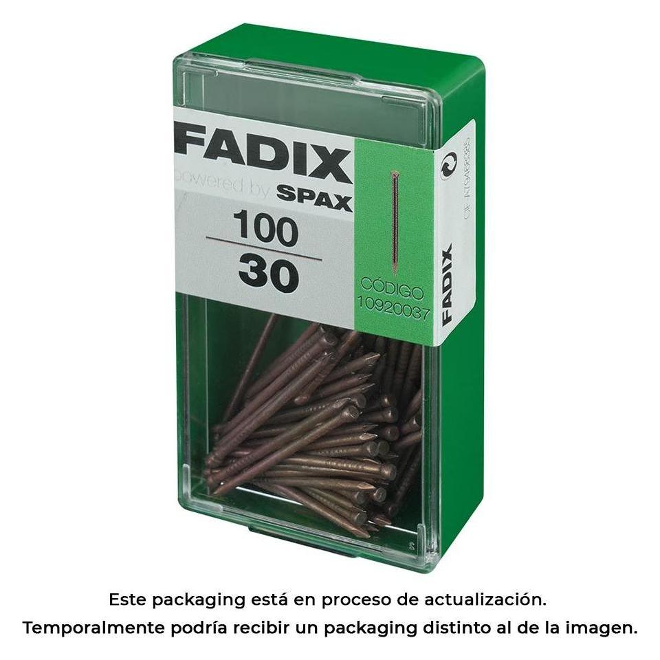 Fadix Box s 100 unit. steel nail skirting 1.5x30mm (49450759)